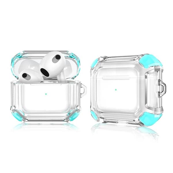 Dual TPU Skal Airpods 3 - Turkos