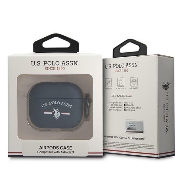 US Polo Skal AirPods 3 - Marinblå