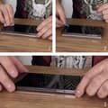 Miniatyrbild 6 av 8: [2 PACK] Wozinsky Full Glue Härdat Glas Skärmskydd iPhone 12 Pro / 12 - Svart