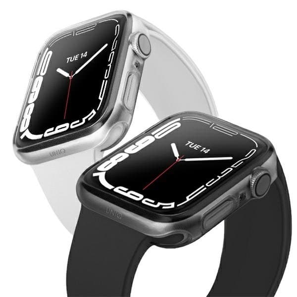 UNIQ Skal Dual Pack Apple Watch 7 41mm -  Clear Smoke