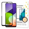 Miniatyrbild 1 av 8: Wozinsky Full Glue Härdat Glas Skärmskydd Galaxy A22 4G - Svart