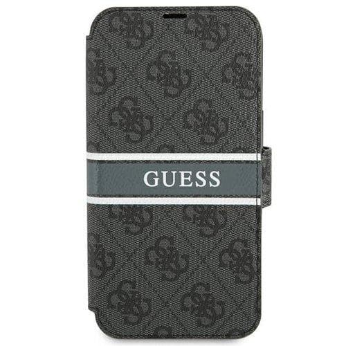 Guess Stripe Fodral iPhone 13 mini - Grå