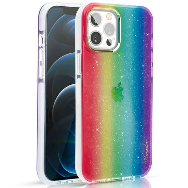 Kingxbar Ombre Skal iPhone 12 Pro Max - Flerfärgad