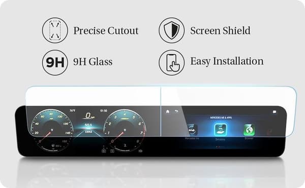 Spigen Glas.tr ''EZ-Fit'' Härdat glas Mercedes A-Class 2020 / 2021