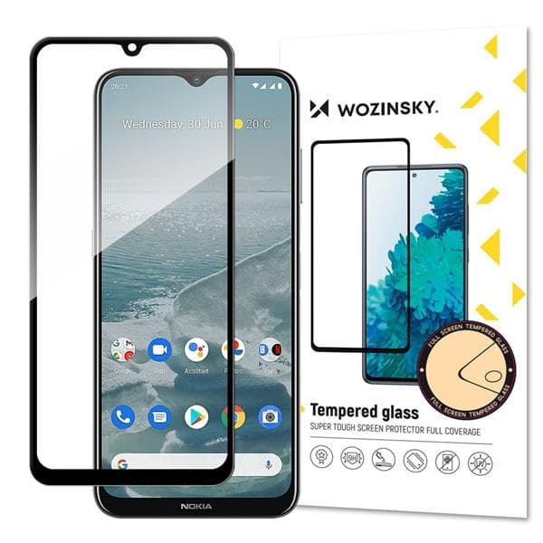 Wozinsky Full Glue Härdat glas Nokia G20 - Svart