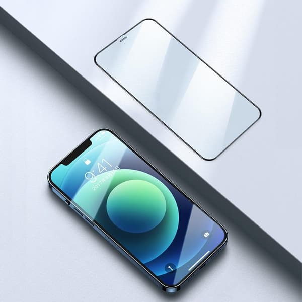 [1-PACK] Härdat Glas Skärmskydd iPhone 12 Mini - Svart