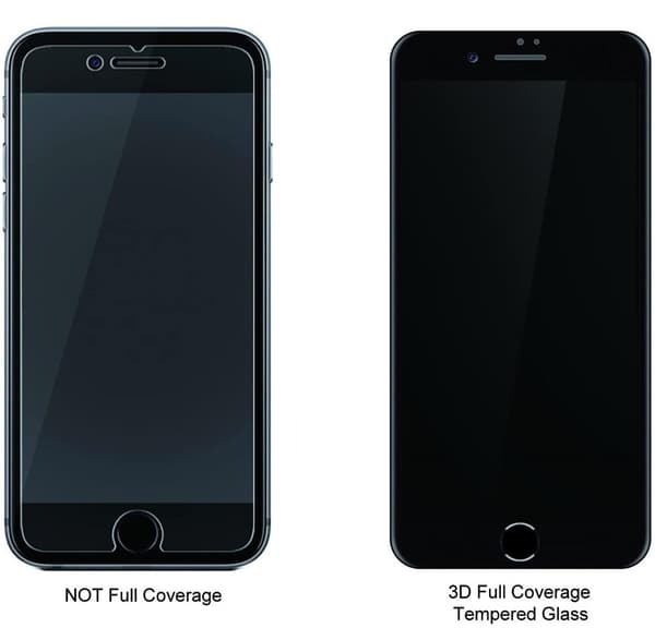 [2-PACK] Privacy Härdat Glas Skärmskydd iPhone 7 Plus & iPhone 8 Plus