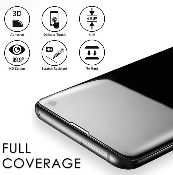 [2-PACK] UV Härdat Glas Skärmskydd Samsung Galaxy S20 Plus - Clear