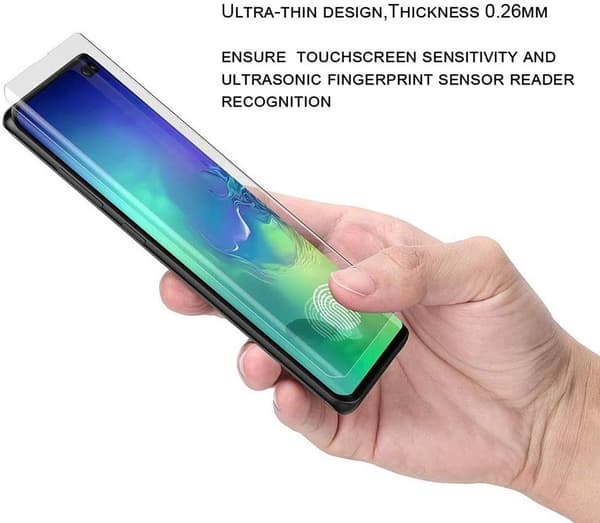[2-PACK] UV Härdat Glas Skärmskydd Samsung Galaxy Note 20 - Clear