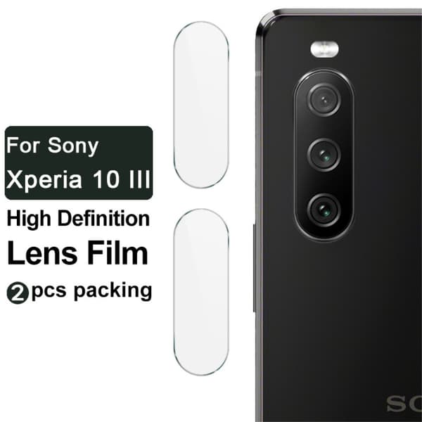 [2-PACK] Kameralinsskydd i Härdat Glas Sony Xperia 10 III