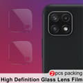 Miniatyrbild 2 av 8: [2-PACK] Kameralinsskydd i Härdat Glas Samsung Galaxy A22 5G - Clear