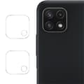 Miniatyrbild 1 av 8: [2-PACK] Kameralinsskydd i Härdat Glas Samsung Galaxy A22 5G - Clear