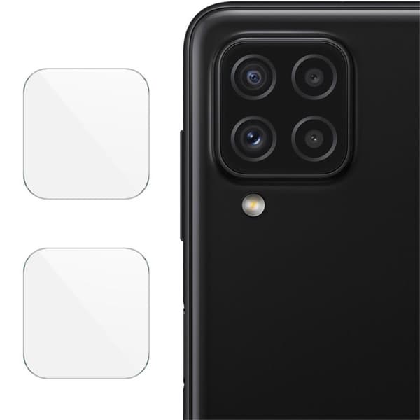 [2-PACK] Kameralinsskydd i Härdat Glas Samsung Galaxy A22 4G - Clear