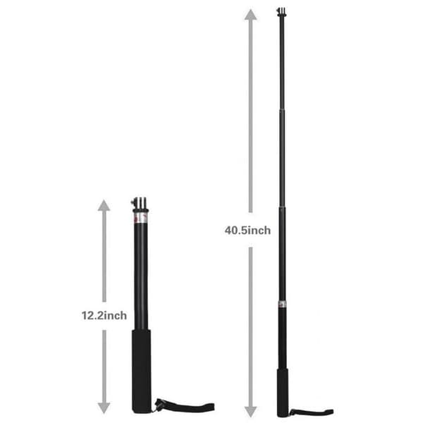 Tech-Protect Monopad och Selfie Stick Gopro Hero - Svart