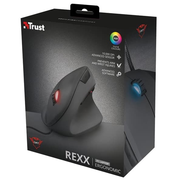 TRUST GXT 144 Rexx Vertical Gaming Mouse