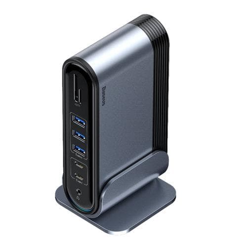 Baseus Multifunktionell HUB USB-C 100W - Grå