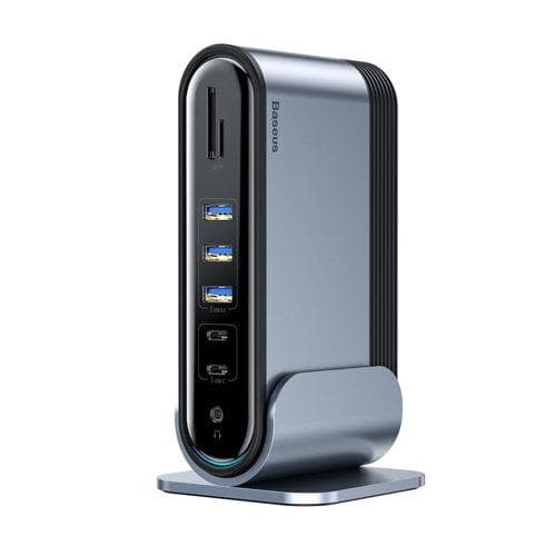Baseus Multifunktionell HUB USB-C 100W - Grå