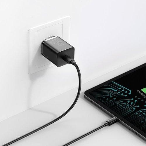 Baseus Super Väggladdare USB-C 30 W - Svart