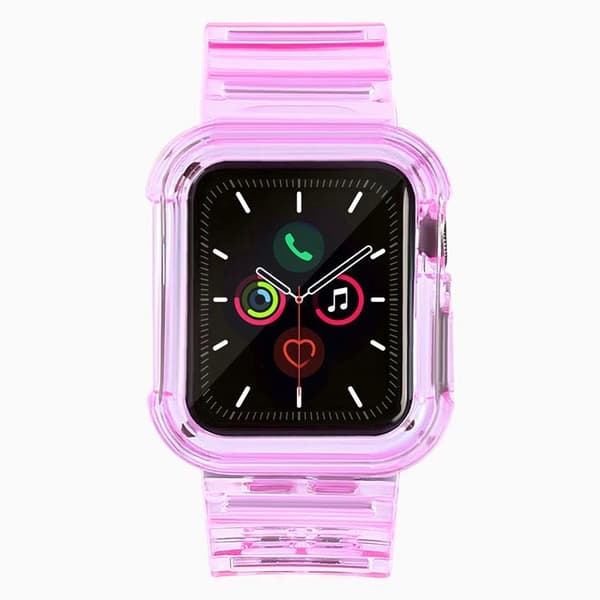 Armband kompatibelt med Apple Watch 3 / 2 38mm - Röd