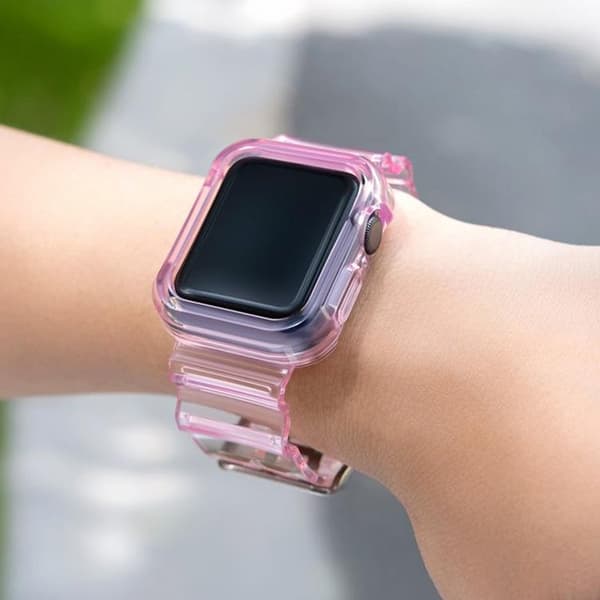 Armband kompatibelt med Apple Watch 3 / 2 38mm - Röd