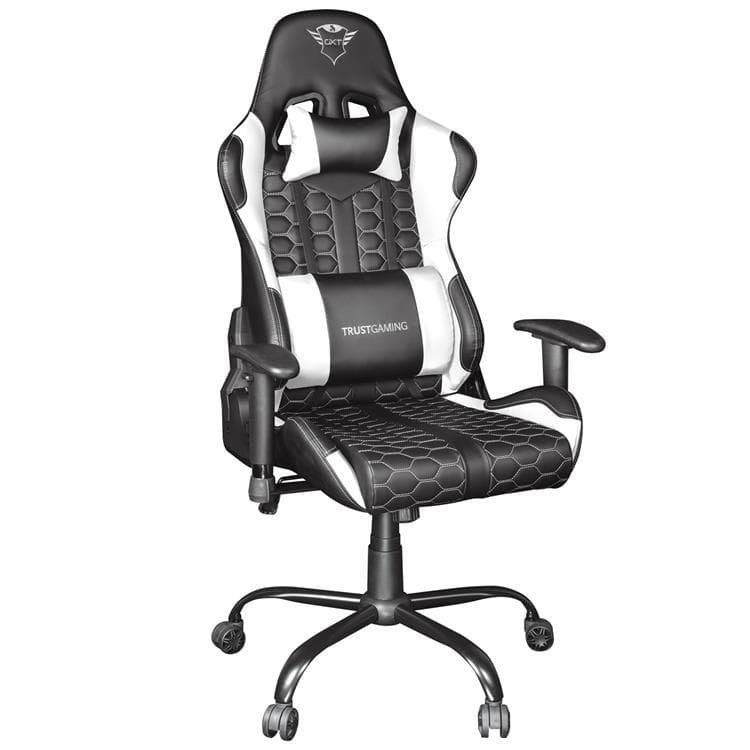 TRUST GXT 708W Resto Gaming Chair - Vit