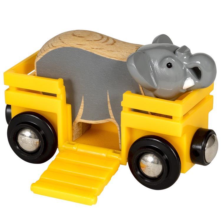 BRIO Elephant and Wagon 33969