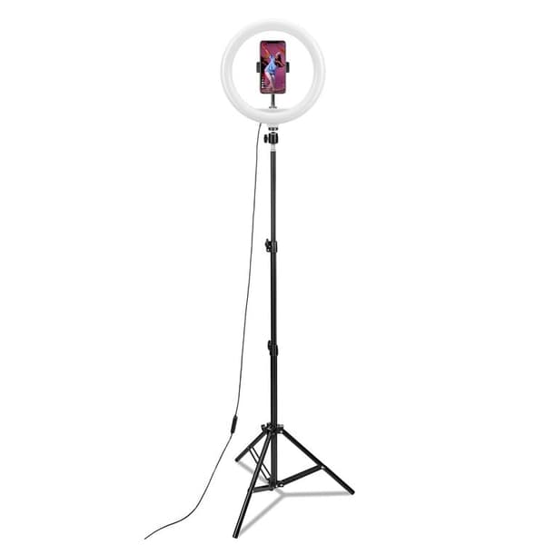 CELLY CLICKRINGUSB 12" Ringlampa med 1,6m Tripod