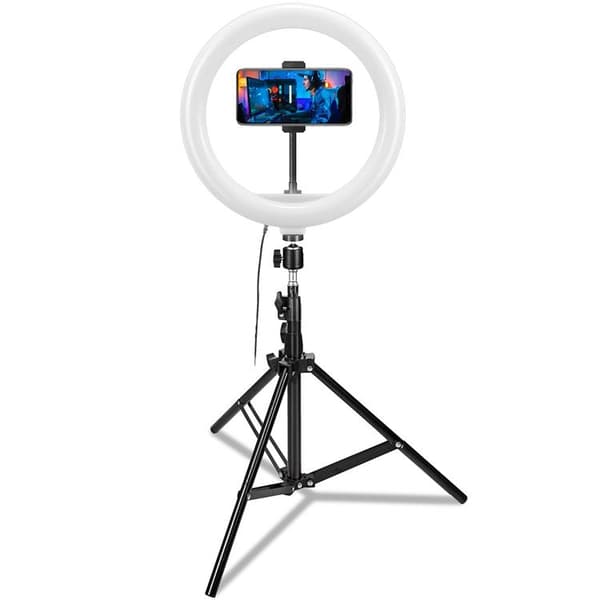 CELLY CLICKRINGUSB 12" Ringlampa med 1,6m Tripod