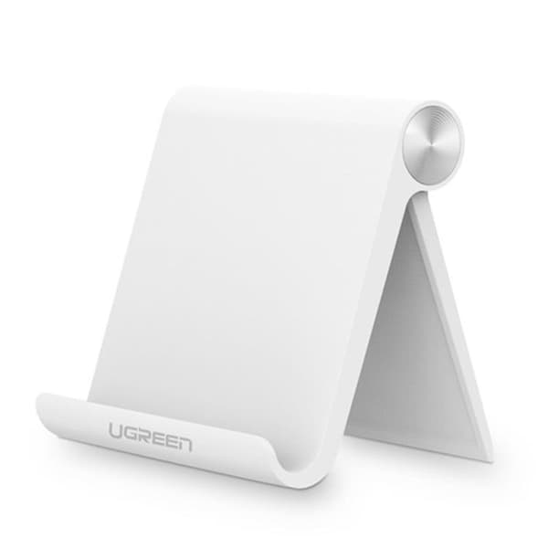 Ugreen Justerbart Bärbart Ställ för iPad - Vit