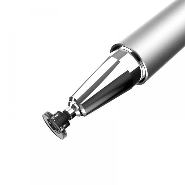 Tech-Protect Charm Stylus Penna - Silver/Vit