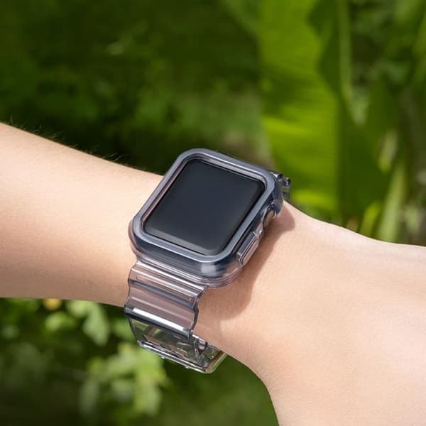 Armband kompatibelt med Apple Watch 3 / 2 38mm - Svart
