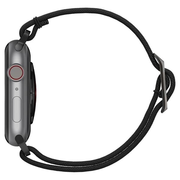 Spigen Fit Lite Armband Apple Watch 4/5/6/7/8/SE/Ultra (42/44/45/49 mm) - Svart