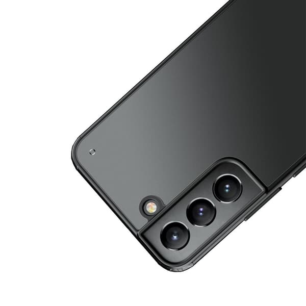 Phonet Galaxy S22 Mobilskal Transparent - Matte Black