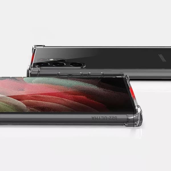 Phonet Galaxy S22 Ultra Mobilskal Transparent - Premium Skal