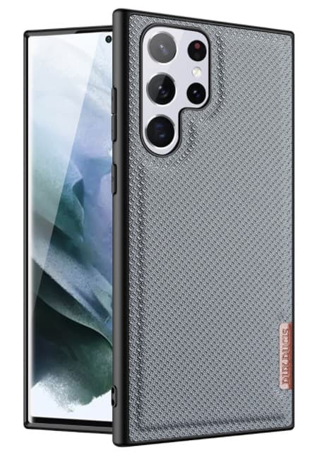 Samsung Galaxy S22 Ultra Skal Nylon Ljusblå Dux Ducis