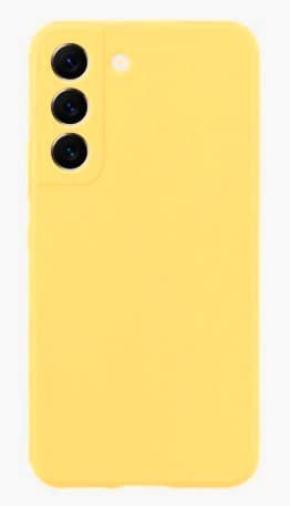 Skal-man Silikon Skal Samsung Galaxy S22+ (S22 Plus) Gul