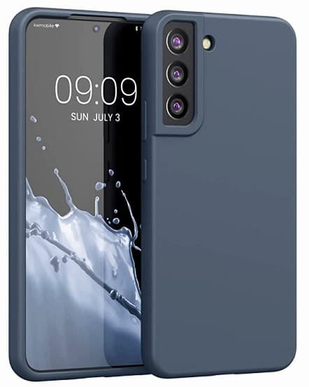 Skal-man Silikon Skal Samsung Galaxy S22+ (S22 plus) Marinblå
