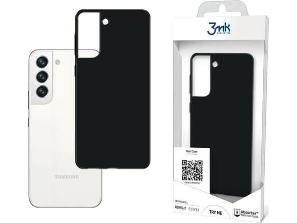 3MK Matt Case, Hylde etui, Samsung, Samsung Galaxy S22 5G, 15,5 cm (6.1"), Sort