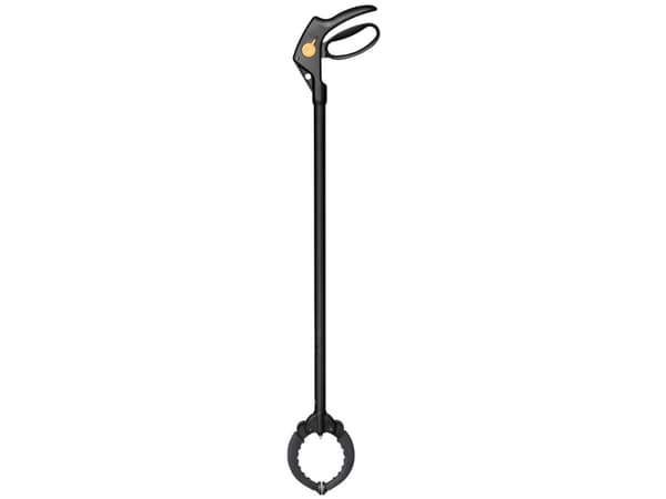 RONI Gribetangen Solid gripper fra Fiskars samler affald og løse blade op uden at du skal bøje dig, strække dig eller få snavsede hænder