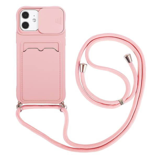 Genomtänkt Smidigt Skal med Korthållare - iPhone 12