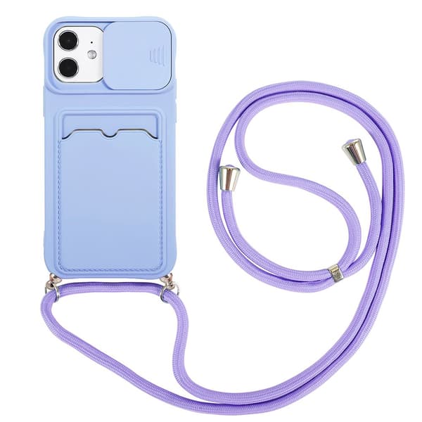 Genomtänkt Smidigt Skal med Korthållare - iPhone 12