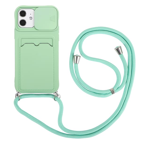 Genomtänkt Smidigt Skal med Korthållare - iPhone 12