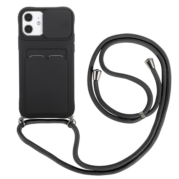 Genomtänkt Smidigt Skal med Korthållare - iPhone 12