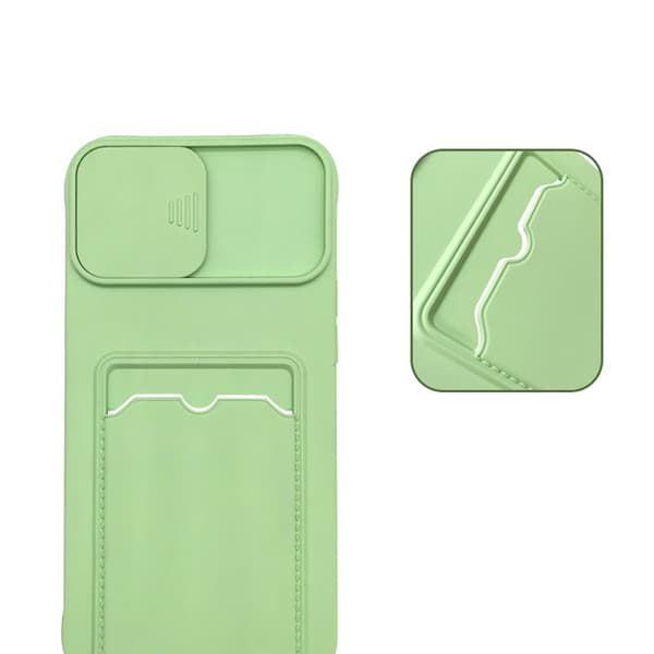 Stilsäkert Effektfull Skal med Korthållare - iPhone 12 Pro