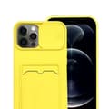 Miniatyrbild 11 av 11: iPhone 12 Pro - Praktiskt Silikonskal med Kortfack
