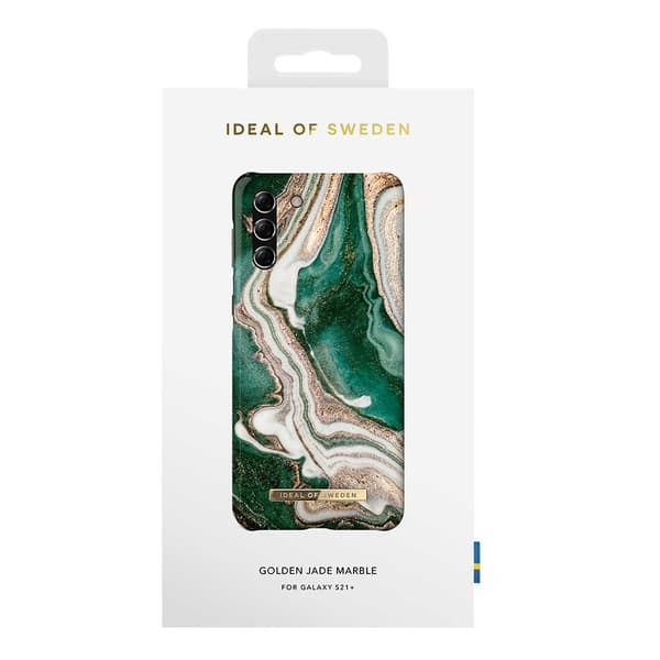 iDeal Of Sweden Samsung Galaxy S22+ - Golden Jade Marble