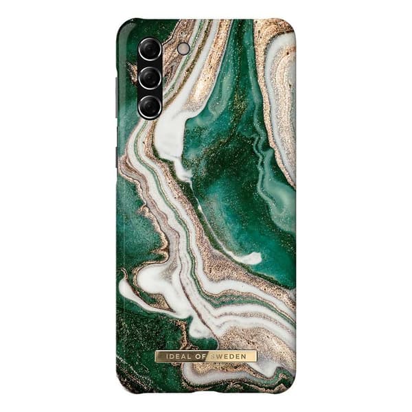 iDeal Of Sweden Samsung Galaxy S22+ - Golden Jade Marble