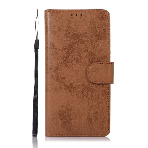 Stilsäkert Plånboksfodral LEMAN - Samsung Galaxy S22 Plus Brun