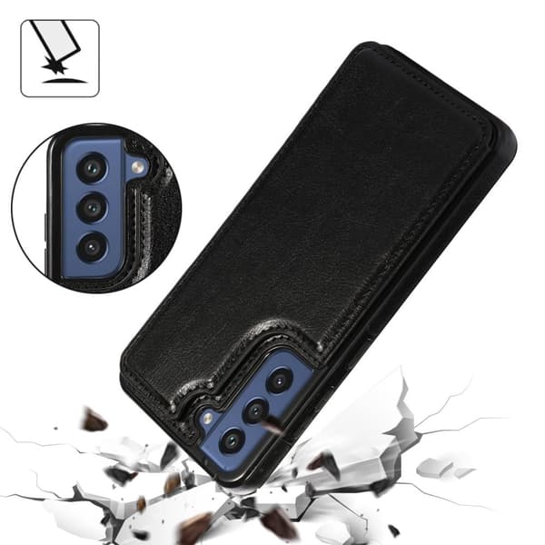 Praktiskt Skal med Kortfack - Samsung Galaxy S21 FE