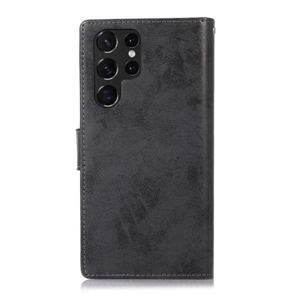 Samsung Galaxy S22 Ultra - Praktiskt LEMAN Plånboksfodral